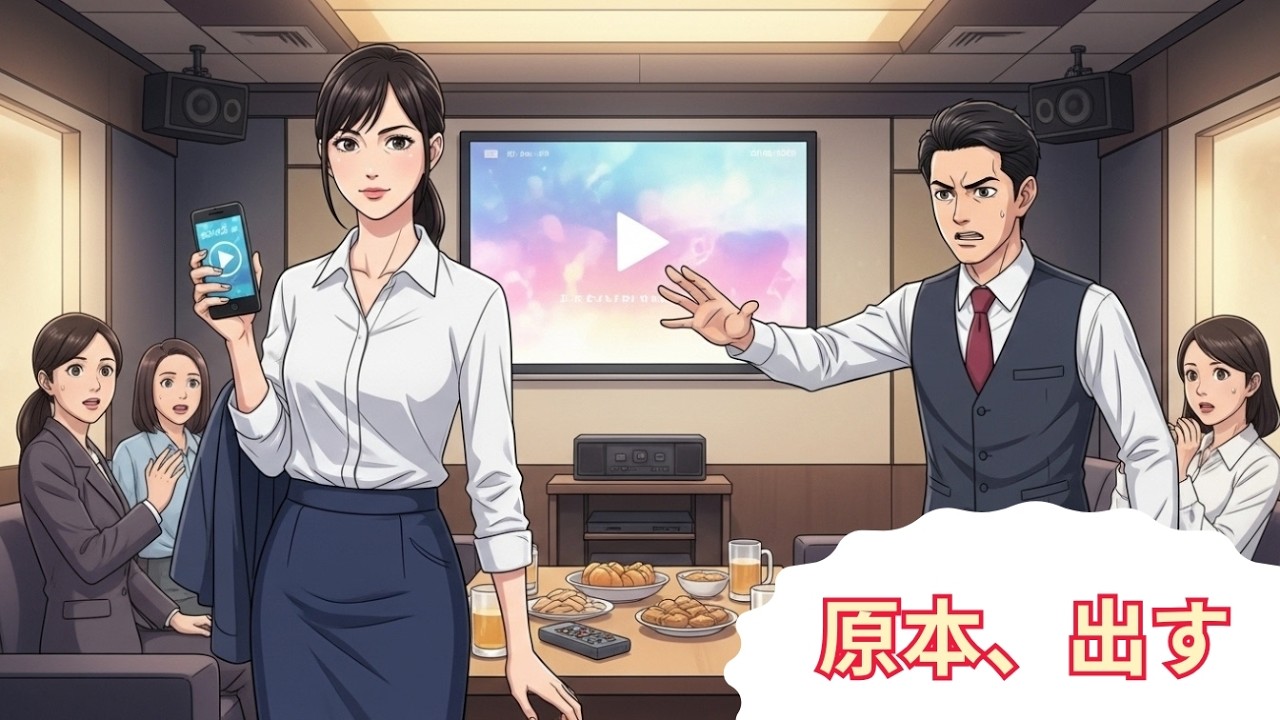 「それ、俺じゃない…よな？」—再生ボタン一発で不倫が昼休みに露見