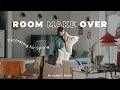 【VLOG】旅で出会った雑貨を飾りたくて、春のプチ模様替え🛋️ | IKEAとHAYの購入品紹介