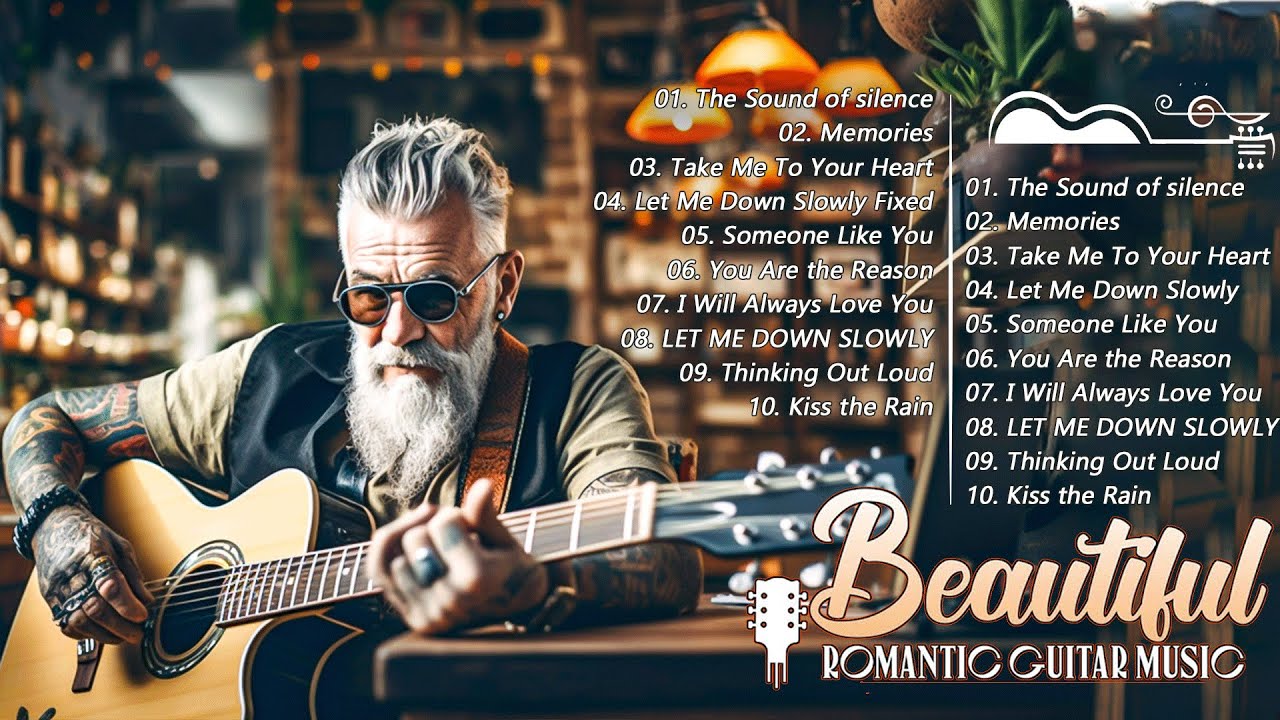 200 most beautiful romantic 🎄 guitar music | The best relaxing love ...