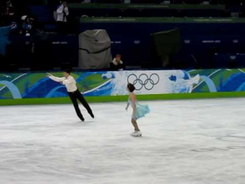 Olympic training: Vanessa Crone and Paul Poirier f...