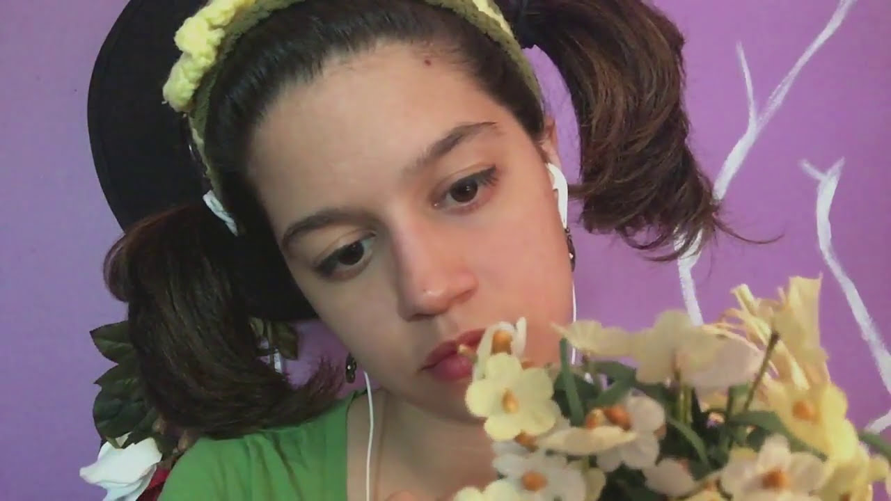 ASMR~ Taurus Flower Crinkling + Whispering (Zodiac Series)