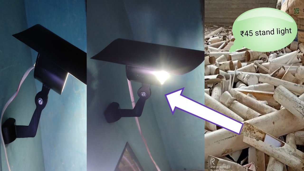 DIY Night Table Lamp | PVC Pipe Craft Create