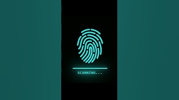 fingerprint scaning