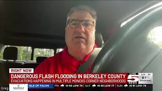 VIDEO: 'We're fine': Mayor describes flooding situations in Goose Creek amid Berkeley Co. floodin...