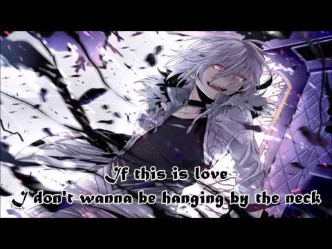 Nightcore - Sarcasm (Lyrics on screen)