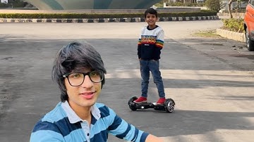 Kunali Ko Hoverboard Chalana hai 😂 But Popat Hogya