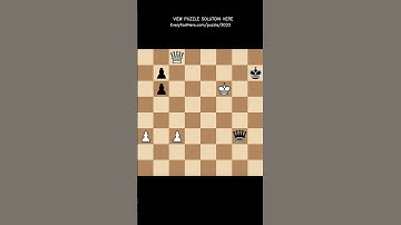 Crushing Endgame Move for Black - #Chess Daily Puzzle