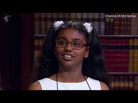 Child Genius winner says she wanted to 'show girls can do maths' girls like you