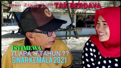 Tiada Berdaya Cipt. A Rafiq Cover