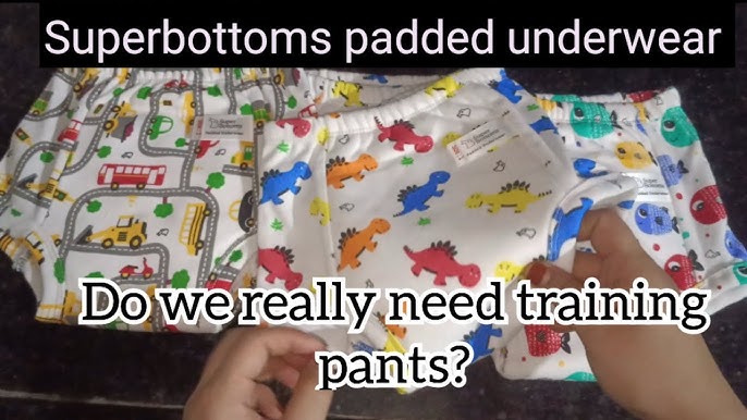 SuperBottoms Padded Underwear - Potty Training Made Easy 
