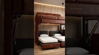 I Transformed This $5000 Sofa Into A Smart Bunk Bed in 5 Seconds 😱