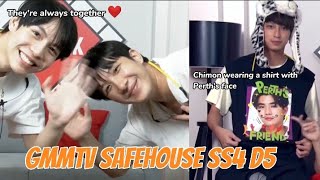 [Firstkhao] Firstkhao flirting and teasing each other | GMMTV SafeHouse SS4D5#gmmtv #firstkhaotung