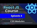 React JS Full Course 2025 | CSS Modules