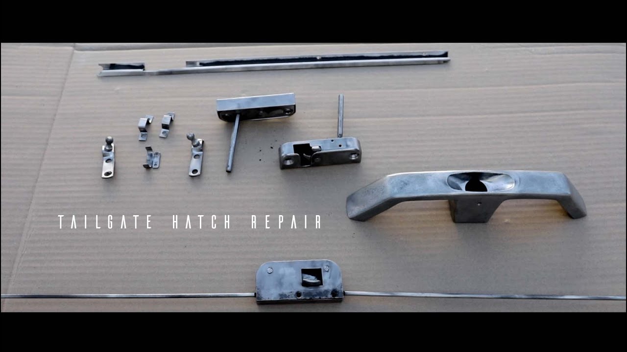 Range Rover Classic Installing Rear Handle Tailgate Hatch Removal | Range Rover Classic - EP 24 - YouTube