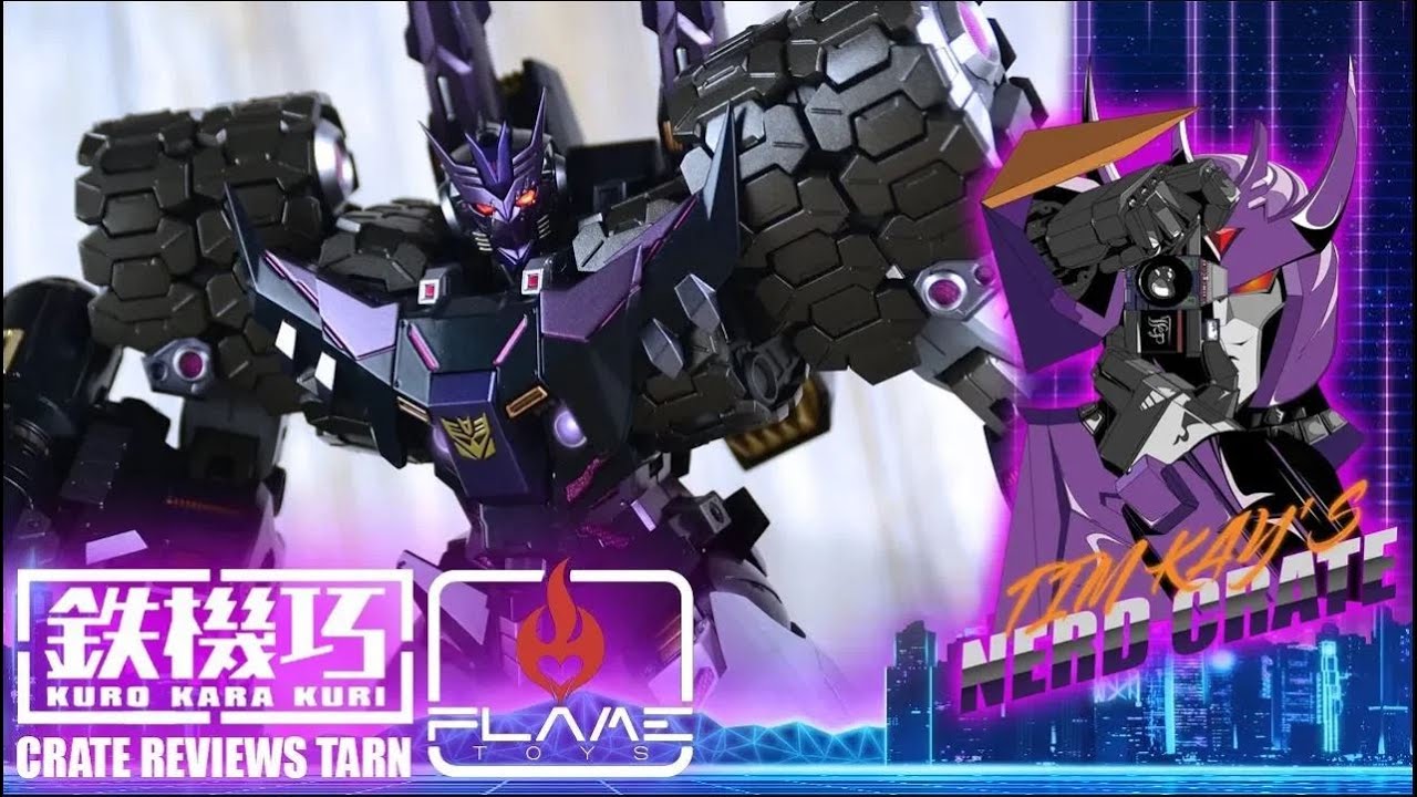 Flame Toys Tarn Review | Kuro Kara Kuri | The Nerd Crate Too