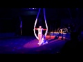 Aerial silk. Anastasia Chibisova