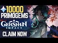 NEW! Get 10000 Primogems This Week in Genshin