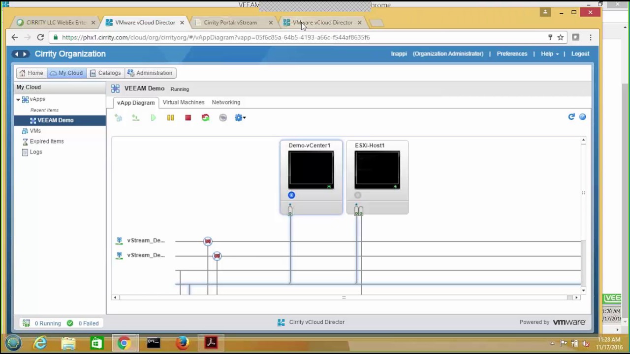 Veeam Cloud Connect Replication Demo Nov 17 2016 - YouTube