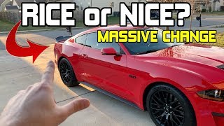 Did I RUIN my 2019 Mustang GT with this MMD V Series spoiler? | Carnage Overhaul EP. 2