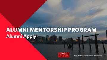 Alumni Mentorship Program- Alumni Apply!