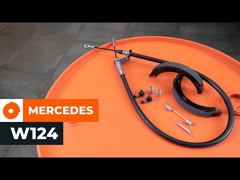 Как заменить задний комплект тормозов на MERCEDES W124 [ВИДЕОУРОК AUTODOC]