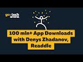 GoTech2019. 100+ mln downloads with Denys Zhadanov, Readdle