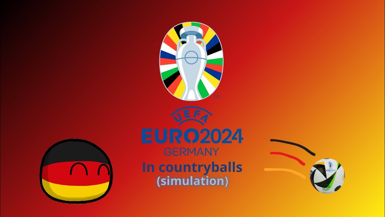 Euro 2024 In countryballs 