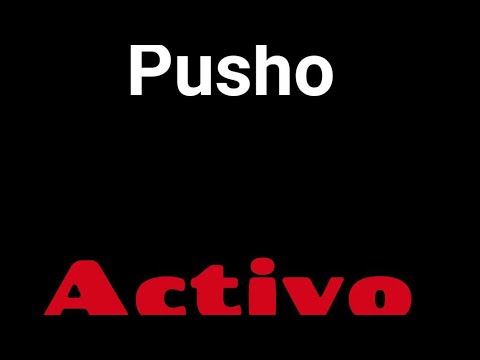 Pusho - Activo (Letra/Lyrics) - YouTube