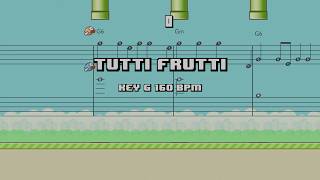 Tutti Frutti 🐤🎹 Easy Piano for Beginners | Flappy Bird Play-Along screenshot 2