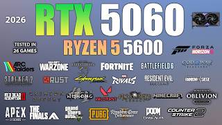 RTX 5060 + Ryzen 5 5600 : Worth Buying In 2026? - 26 Games Tested screenshot 3