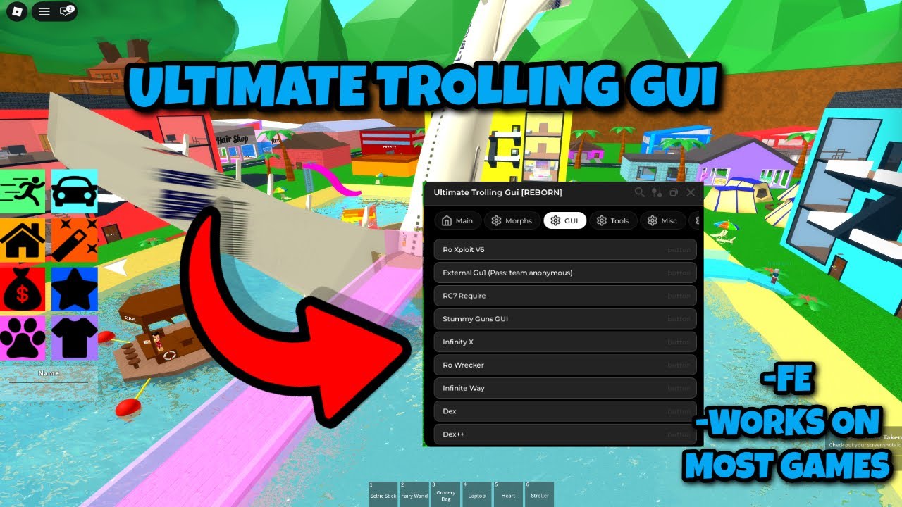 [FE] ULTIMATE TROLLING GUI *INSANE*