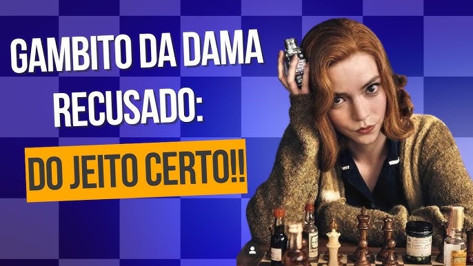 Gambito Da Dama recusado. #chess #ajedrez #xadrezpedagógico, By Clube de  Xadrez Online - BR