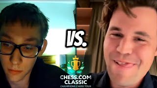 Denis Lazavik with a QUEEN SACRIFICE Thrilled Magnus Carlsen in the Endgame | CHAMPIONS CHESS TOUR by Chess Kertz 5,370 views 2 weeks ago 16 minutes