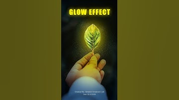 Leaf Glow Effect in Photoshop ✨ Stunning Edit in Seconds!
