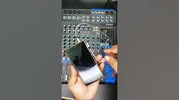 How to Connect 3.5mm aux to Mixer using mono pin connector #shorts