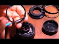 Operating on (and fixing) Canon FD lenses - 50mm f/1.8