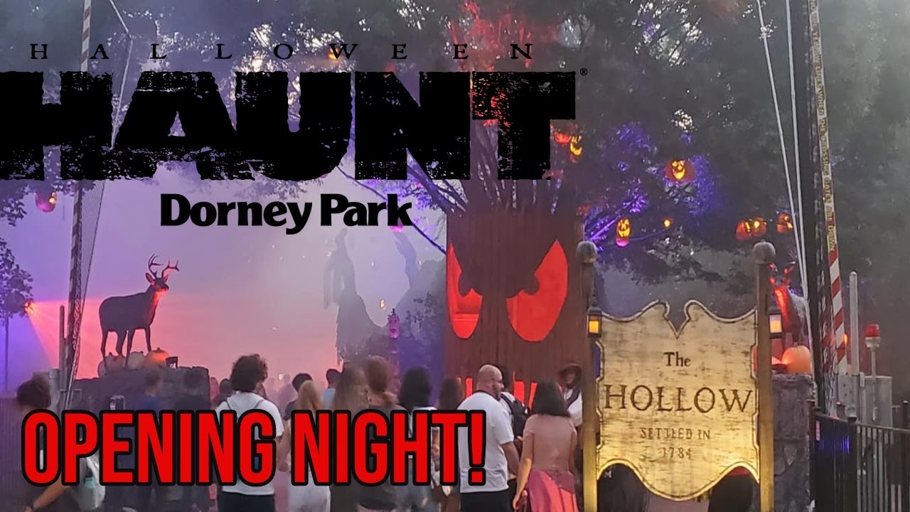 Halloween Haunt 2021 Opening Night At Dorney Park! YouTube