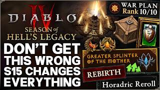 Diablo 4 - WARNING: Season 15 Changes Everything - ALL You NEED to Know - BIG Update & Class Guide! screenshot 3