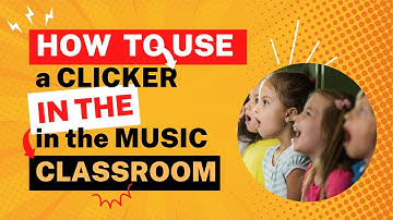 How To Use A Google Slide Clicker To Keep Your Elementary Music Classroom Running Smoothly!