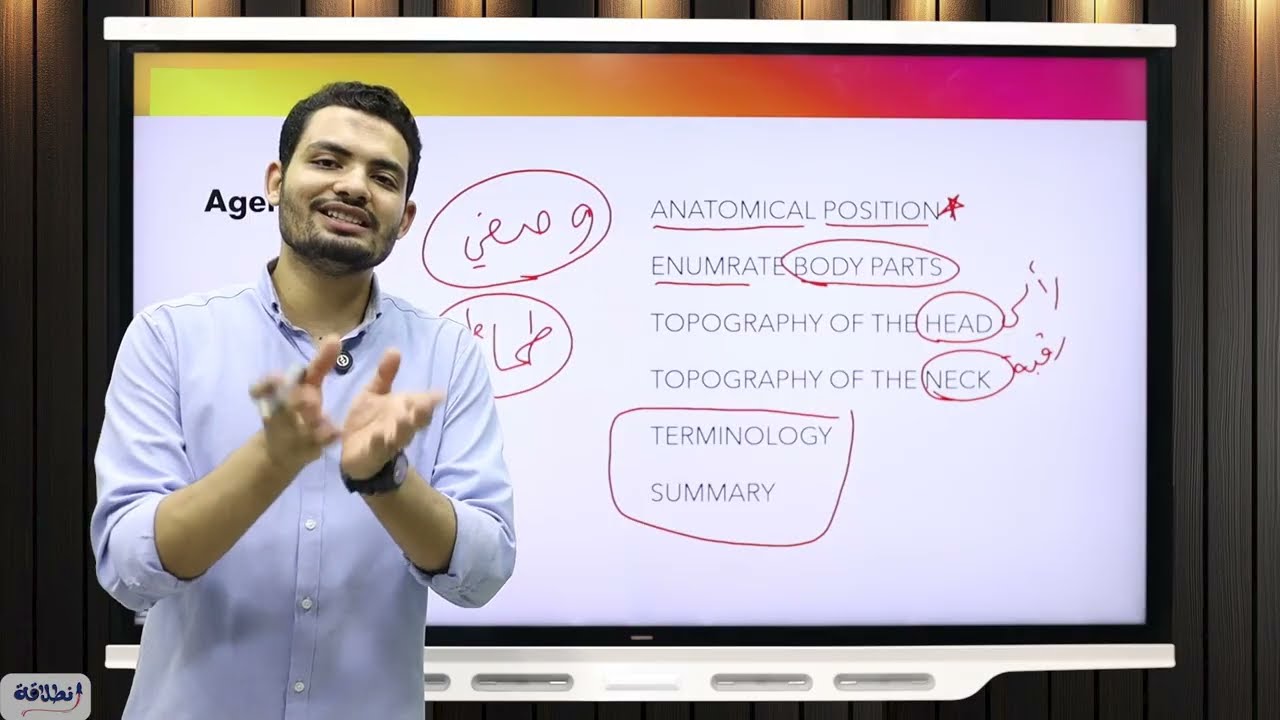 02 المحاضرة التمهيدية الثانية .... BODY PARTS - HEAD& NECK