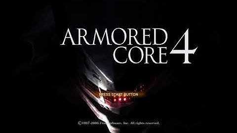 Armored Core 4 - Main Menu
