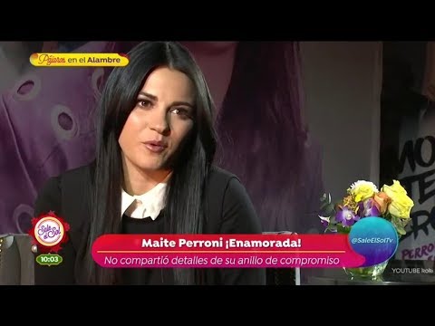 ¿Maite Perroni ya tiene planes de boda y familia? | Sale el Sol