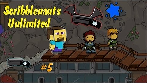 Scribblenauts: Unlimited Wii U Object Editor (Minecraft) Fun 5