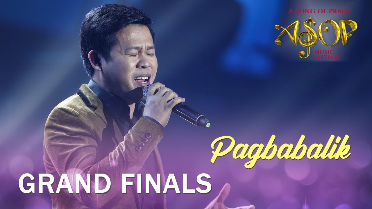 Marcelito Pomoy performs Pagbabalik  ASOP 7 Grand Finals Night