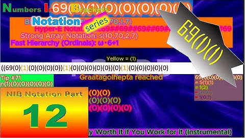 NIB-Notation series - Part 12 - To the second (1)