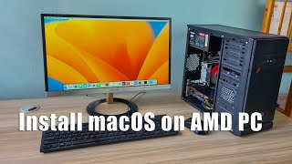 วิธีติดตั้ง macOS บนพีซี AMD