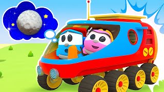 Leo wants to fly to the MOON! Leo and friends build new vehicles for kids. Cars cartoons for kids. by Leo the Truck 350,320 views 3 months ago 49 minutes