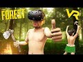 ПРО ИГРОКИ ВОЗВРАЩАЮТСЯ В СИМУЛЯТОР ВЫЖИВАНИЯ (HTC Vive VR) THE FOREST