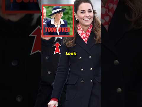 Iconic Title Catherine Took Over From Camilla #shorts #catherine #kate