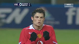 Cristiano Ronaldo vs Blackburn Rovers Away HD 1080p (01/02/2006)